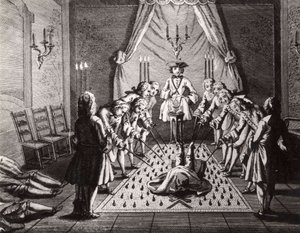 The French Freemasons Initiation Ceremony