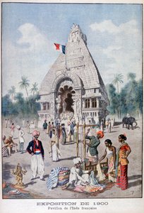 The French India Pavilion at the Universal Exhibition of 1900, Paris