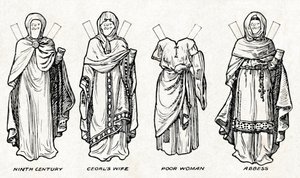 The Gallery of British Costume: How The People Dressed in Anglo-Saxon Times, c1934