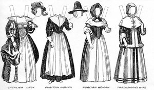 The Gallery of Historic Costume: Some Dresses of Cavaliers and Roundheads