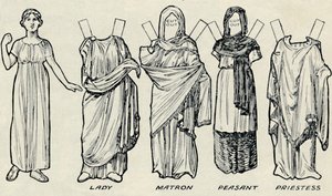 The Gallery of Historic Costume: What The Britons and Romans Used To Wear