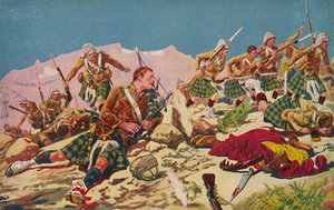 The Gordon Highlanders. How Piper Findlater won the V.C. at Dargai