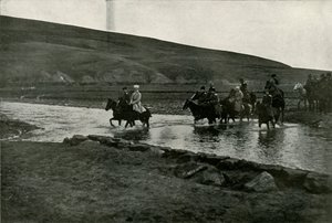The Grand Duke Michael and his Staff, 1919 by Unbekannt