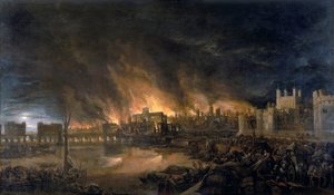 The Great Fire of London, 1666