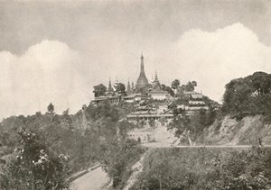The Great Pagoda, Moulmein, 1900