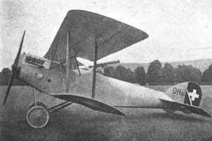 The Häfeli DH-5 Fighter from Switzerland