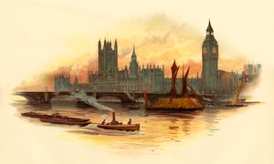 The Houses of Parliament, Westminster, London