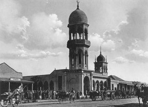 The Indian Mosque, Durban, South Africa by Unbekannt