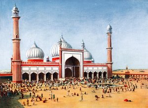 The Jumma Musjid, Delhi, India