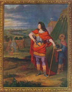 The King Louis XIV as a Roman Emperor