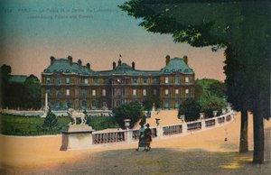 The Luxembourg Palace and the Jardin du Luxembourg, Paris