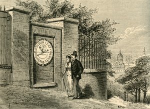 The Magnetic Clock, Greenwich Observatory by Unbekannt