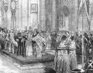 The Marriage of The Duke of Edinburgh with The Grand Duchess Marie Alexandrovna