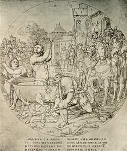 The Martyrdom of St John the Evangelist by Unbekannt