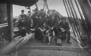 The Members of the Expedition, After Their Return to Christiania, c. 1893-1896