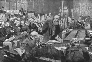 The Ministerial Bench of the House of Lords