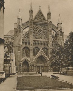 The Modern North Front and the Main Entrance to the Abbey