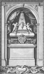 The Monument of King James II. Erected in Paris by Unbekannt
