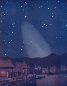 The Mysterious Cone of the Light in the Sky