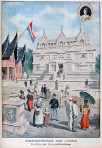 The Netherlands Indies pavilion at the Universal Exhibition of 1900, Paris