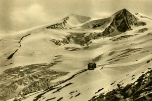 The Neue Prager Hütte, Großvenediger mountain, Tyrol, Austria, c1935