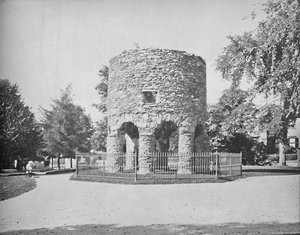 The Old Norse Tower, Newport, R.I. by Unbekannt