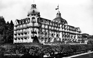 The Palace Hotel, Lucerne, Switzerland, early 20th century