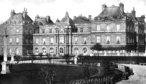 The Palace of Luxembourg, home of the French Senate, Paris, France, 1926