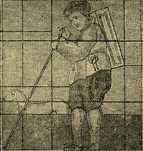The Pedlar and his Dog, formerly in Lambeth Church by Unbekannt