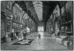 The Picture Gallery, Kilkenny Castle, c19th century