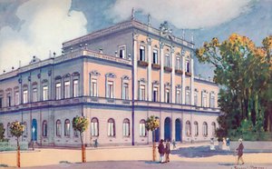 The Prefecture of the Federal District. North-Eastern Corner of the Praca da Republica, 1914