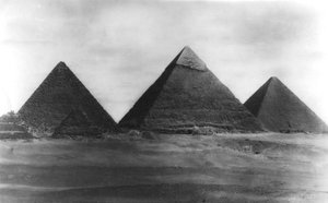 The Pyramids at Giza, Egypt