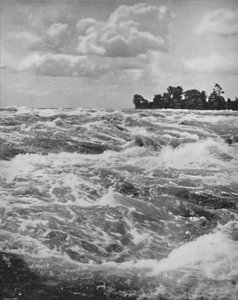 The Rapids Above the American Fall by Unbekannt