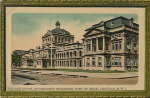 The Red House, Government Buildings, Port of Spain, Trinidad, early 20th century by Unbekannt