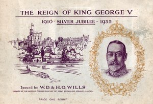 The Reign of King George V, Silver Jubilee, Cigarette Card Collectors Book, c1935 by Unbekannt