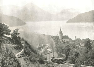 The Rigi Railway, Vitznau, Switzerland, 1895