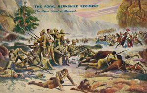The Royal Berkshire Regiment. The Heroic Stand at Maiwand, 1880, 1939 by Unbekannt