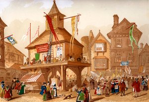 The Shakespeare Jubilee at Stratford-upon-Avon, c1850