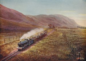 The Smallest Passenger Railway in the World. In Eskdale, Cumberland, 1926 by Unbekannt