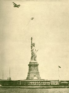 The Statue of Liberty, with Uplifted Torchlight, New York Harbour