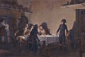 The Supper of Beaucaire, 1793, 1896 by Unbekannt