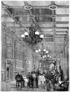 The Tea-Room, House of Commons, Westminster, London, 19th Century