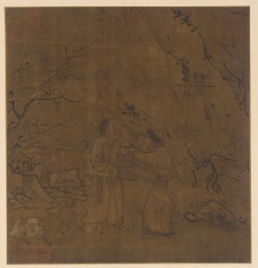The Tearful Parting of Su Wu and Li Ling by Unbekannt
