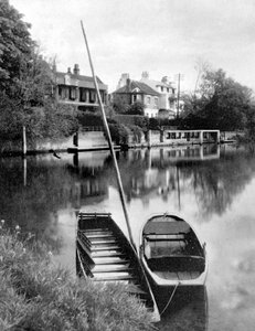 The Thames near Weybridge, Surrey, England