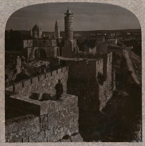 The Tower of David. The oldest portion of the Citadel