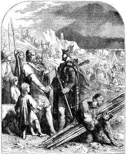 The Treaty of Peace between the Saxon Leaders and the British King, 19th Century