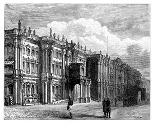 The Winter Palace, St Petersburg, Russia