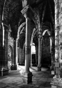 The ambulatory and the so-called Radiant Chapel. Cathedrale Saint Savior. 12th-15th century. Avila, Spain