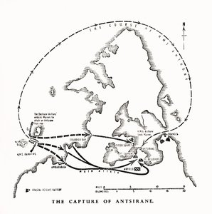 The Capture of Antsiranana, Madagascar, by the Royal Marines, World War II by Unbekannt