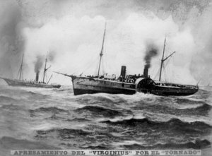 The capture of the Virginius by Unbekannt